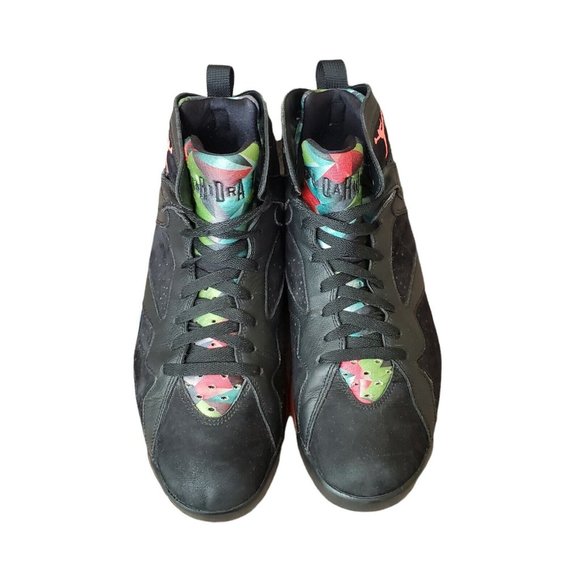 Nike Air Jordan 7 VII Retro 30th Barcelona Nights Size 11.5 Sneakers 705350-007 - Picture 6 of 9